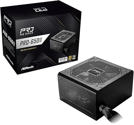 Imagen de ASRock PRO-650G 650W 80+ Gold ATX 3.1