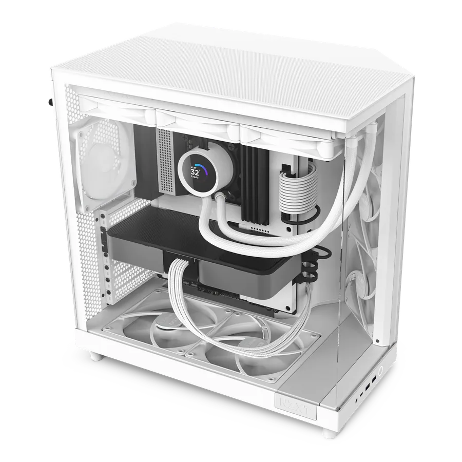 Imagen de NZXT H6 Flow Doble Cámara Negro