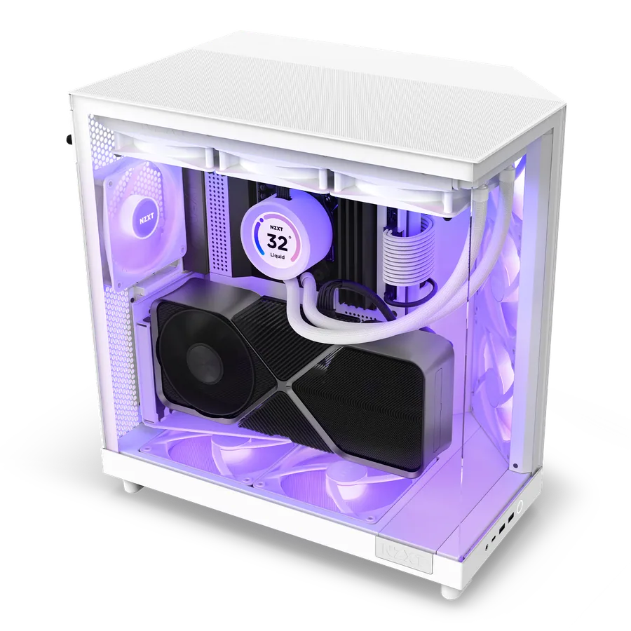 Imagen de NZXT H6 Flow RGB 3 Ventiladores