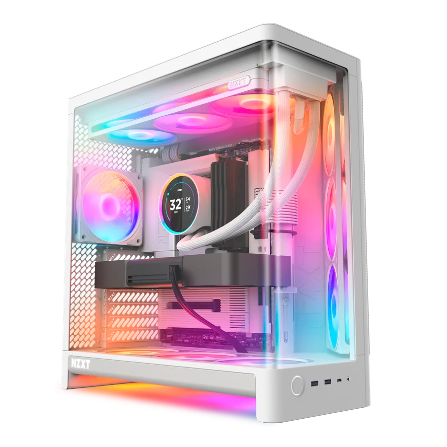 Imagen de NZXT H6 RGB+ Doble Cámara Negro
