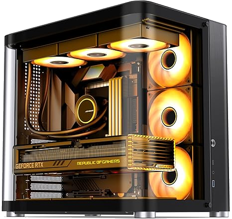 Imagen de JONSBO TK-2 ATX Mid-Tower Hyperboloid Glass Aluminio