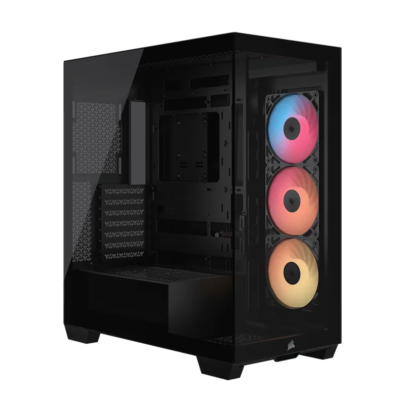 Imagen de CORSAIR 3500X RS ARGB Panoramic Mid-Tower Negro