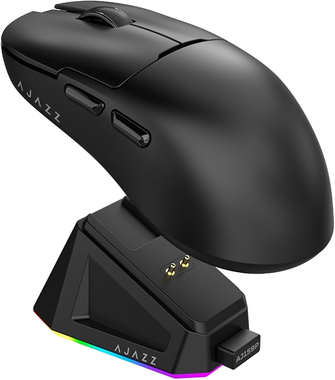 Imagen de AJAZZ AJ159P Wireless PAW3395 26K DPI Base RGB Carga