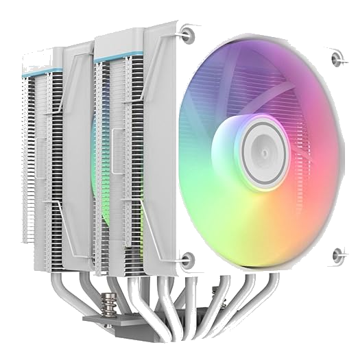 Imagen de IX20 ARGB Dual Tower CPU Cooler White 265W TDP