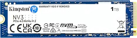 Imagen de Kingston NV3 1TB M.2 2280 NVMe PCIe Gen4