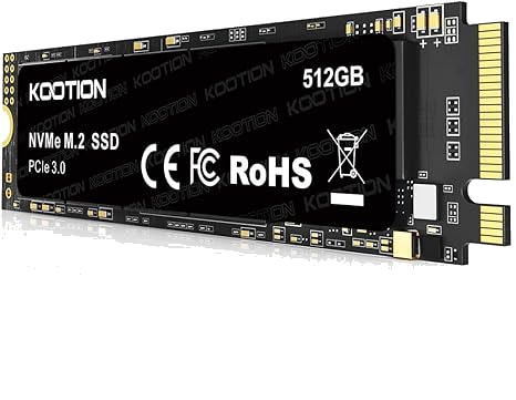 Imagen de KOOTION 512GB PCIe 3.0 M.2 NVMe SSD