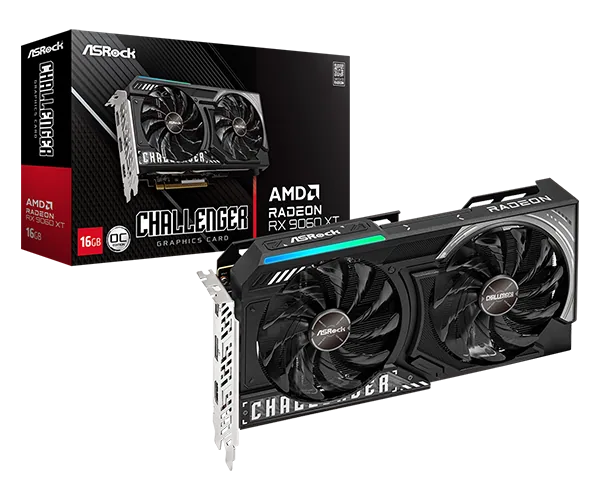 Imagen de ASRock Radeon RX 9060 XT Challenger 16GB OC