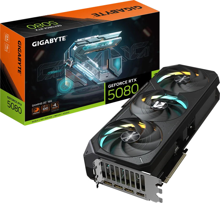 Imagen de GIGABYTE GeForce RTX 5080 Gaming OC 16G