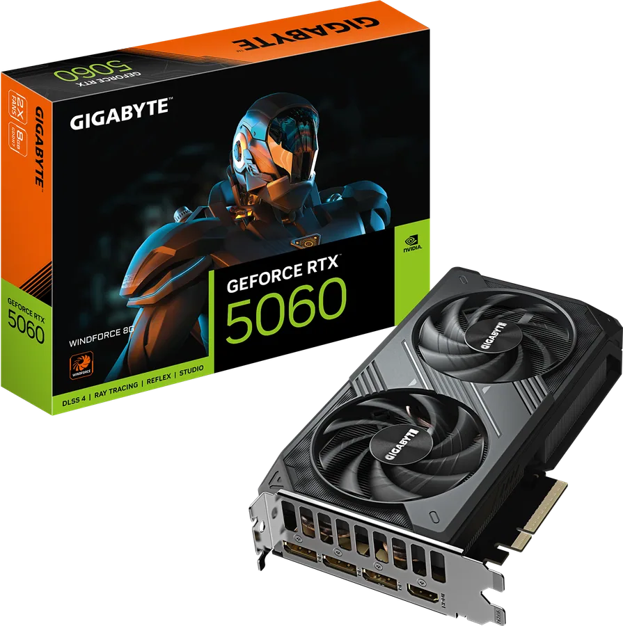 Imagen de GIGABYTE GeForce RTX 5060 WINDFORCE OC 8G