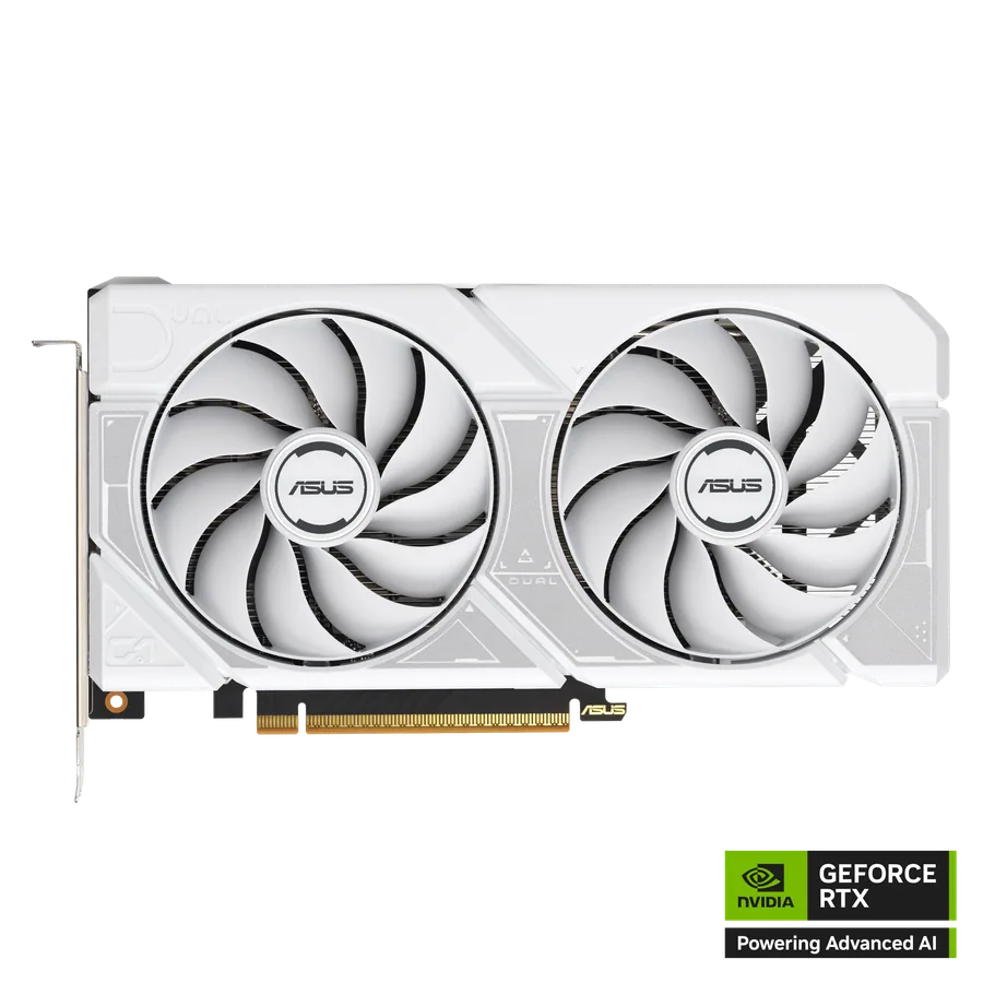 Imagen de ASUS Dual GeForce RTX 5060 8GB White OC Edition