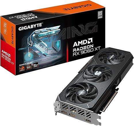 Imagen de GIGABYTE Radeon RX 9060 XT Gaming OC 16G