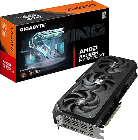 Imagen de GIGABYTE Radeon RX 9070 XT Gaming OC 16G