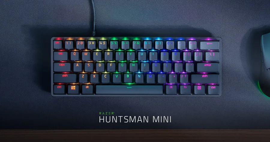 Imagen de Razer Huntsman Mini 60% Switches Ópticos Lineales